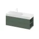 Ravak SD Lite 120 J fürdőszobai szekrény mosdó alá Grey Green