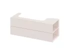 Ravak SD Lite 120 J fürdőszobai szekrény mosdó alá Alabaster Pink