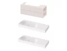 Ravak SD Lite 120 J fürdőszobai szekrény mosdó alá Alabaster Pink