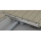 Ravak CHROME zuhanyfolyóka 850 mm rozsdamentes acél (X01427)
