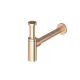 Ravak Krómozott teleszkópos mosdószifon rose gold