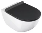 Ravak Vita WC slim ülőke, fekete