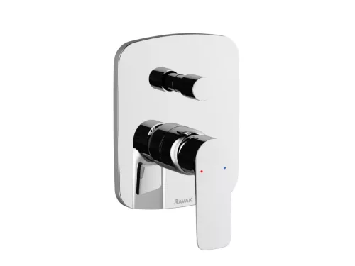 Ravak Classic falba süllyesztett csaptelep váltóval CL.065.00CR, króm, R-boxhoz