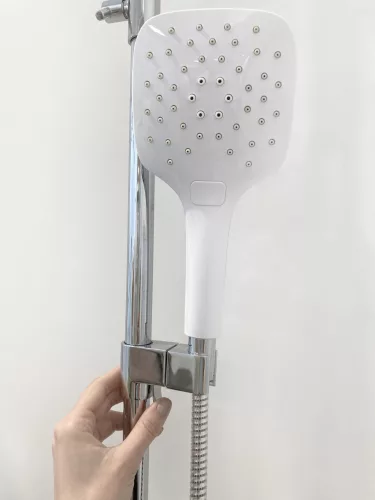 Ravak Termo 300 zuhanyoszlop, termosztátos csapteleppel TE 092.00CR/WH, króm/fehér
