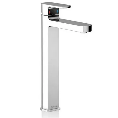 Ravak Chrome magasított mosdó csaptelep CR 015.00 rajza