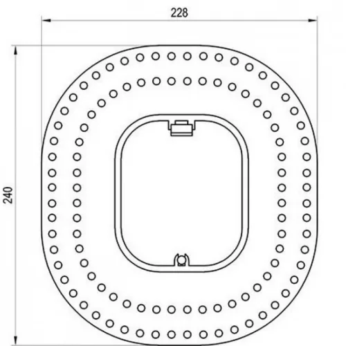 Ravak Flat RB 072.50 R-box Vari alaptest csaptelephez X070139