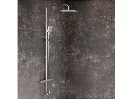 Ravak 10° Free termosztátos zuhanyoszlop TD F 091.00CR, króm