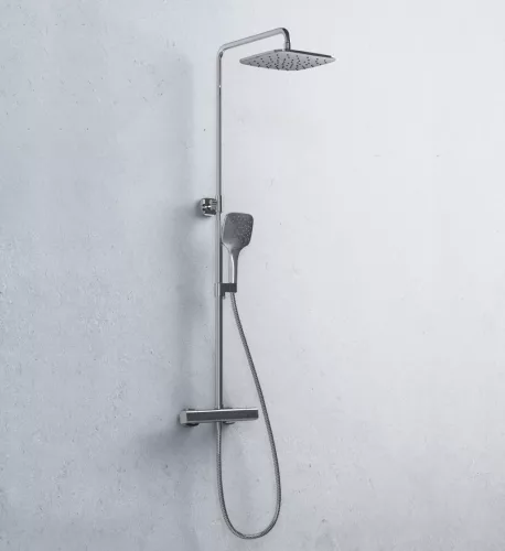 Ravak 10° Free termosztátos zuhanyoszlop TD F 091.00CR, króm