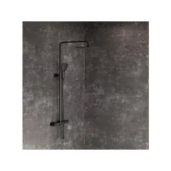   Ravak 10° Free Termosztátos zuhanyoszlop TD F 091.20BLM, matt fekete