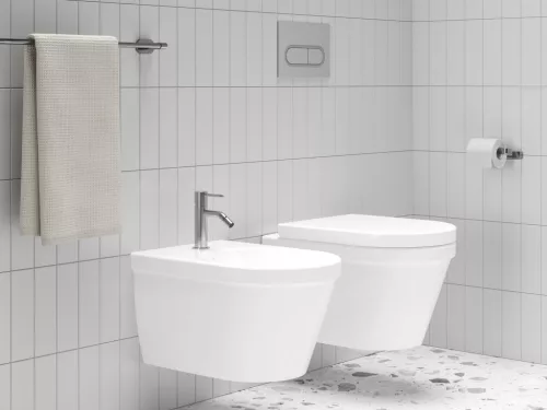 Ravak Espirit álló bidécsaptelep 150 mm, leersztő nélkül ES 056.00CR, króm