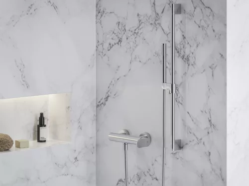 Ravak Eleganta fali zuhanycsaptelep szett nélkül EL 032.00CR, Chrome