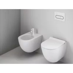   Ravak Eleganta álló bidécsaptelep 130 mm leersztő nélkül EL 056.10WV , White Velvet
