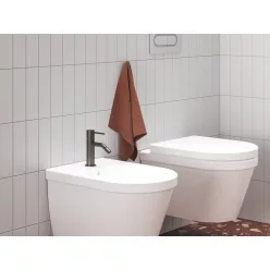   Ravak Espirit álló bidécsaptelep 150 mm leersztő nélkül ES 056.20GB, grafit