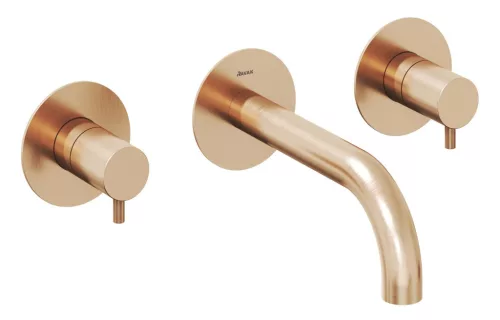 Ravak Espirit falba süllyesztett kádcsaptelep belső egységgel ES 021.60RGB.O1, rose gold