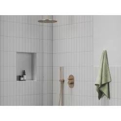   Ravak Espirit falba süllyesztet csaptelep, automatikus kétutas, belső egységgel ES 061.60RGB.O2, rose gold