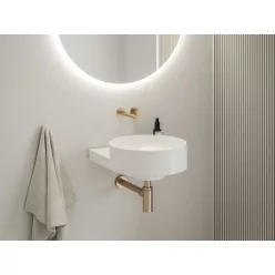   Ravak Eleganta falba süllyesztett mosdócsaptelep belső egység nélkül EL 019.60RGB.O1.RB07B, rose gold