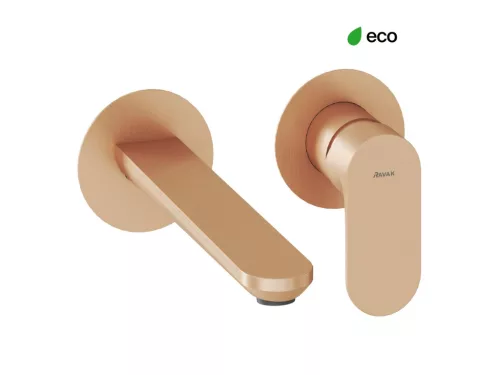 Ravak Eleganta falba süllyesztett mosdócsaptelep belső egység nélkül EL 019.60RGB.O1.RB07B, rose gold