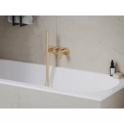   Ravak Eleganta falba süllyesztett csaptelep szettel, kétutas, belső egység nélkül EL 065.60RGB.O2.RB07D.+S, rose gold
