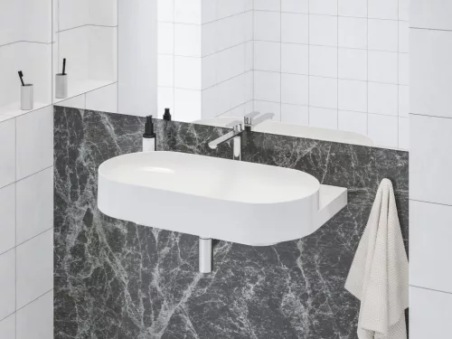 Ravak Eleganta álló mosdócsaptelep 220 mm leeresztő nélkül EL 014.00CR, Chrome