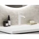 Ravak Espirit álló mosdócsaptelep BeCool 190 mm leeresztő nélkül ES 012.11WV, White Velvet