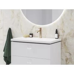   Ravak Espirit álló mosdócsaptelep BeCool 190 mm leeresztő nélkül ES 012.61RGB, rose gold