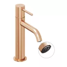 Ravak Espirit álló mosdócsaptelep BeCool 190 mm leeresztő nélkül ES 012.61RGB, rose gold