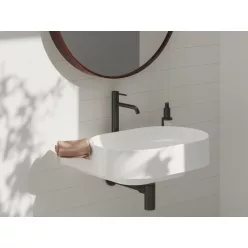   Ravak Espirit álló mosdócsaptelep BeCool 250 mm leeresztő nélkül ES 014.21GB, grafit