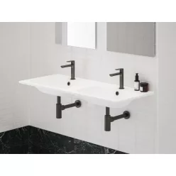   Ravak Eleganta álló mosdócsaptelep BeCool 174 mm leeresztő nélkül EL 012.21GB, grafit