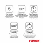 Ravak Espirit termosztátos zuhanyoszlop szettel ES 091.00CR, króm