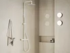 Ravak Espirit termosztátos zuhanyoszlop szettel ES 091.10WV, White Velvet
