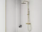 Ravak Espirit termosztátos zuhanyoszlop szettel ES 091.60RGB, rose gold