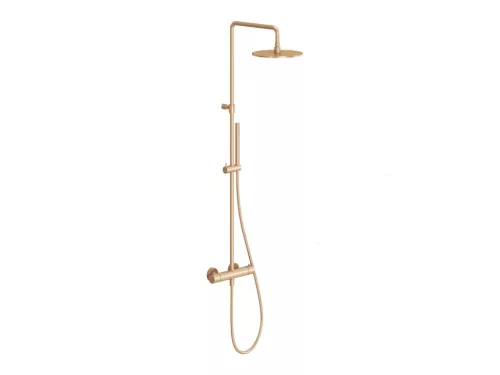 Ravak Espirit termosztátos zuhanyoszlop szettel ES 091.60RGB, rose gold