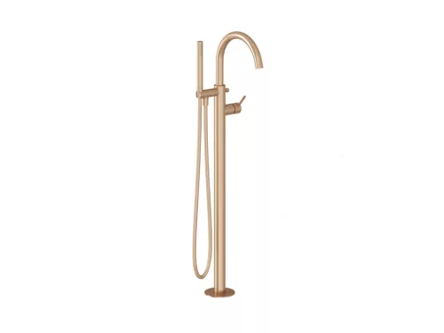 Ravak Espirit padlón álló kádcsaptelep szettel ES 080.60RGB.RB07G, rose gold