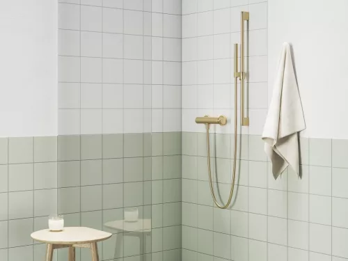 Ravak Espirit fali zuhanycsaptelep szett nélkül ES 032.60GLB, gold
