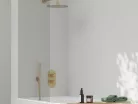 Ravak Espirit termosztátos falba süllyesztett csaptelep, háromutas, belső egység nélkül ES 067.60GLB.O3.RB07C, gold
