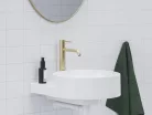 Ravak Espirit álló mosdócsaptelep 250 mm leeresztő nélkül ES 014.60GLB, gold