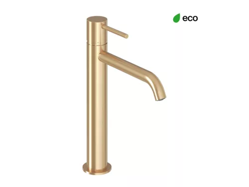 Ravak Espirit álló mosdócsaptelep 250 mm leeresztő nélkül ES 014.60GLB, gold