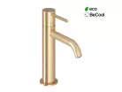 Ravak Espirit álló mosdócsaptelep BeCool 190 mm leeresztő nélkül ES 012.61GLB, gold