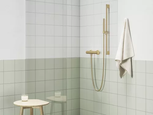 Ravak Zuhanygégecső 150 cm, műanyag 913.60GLB, gold