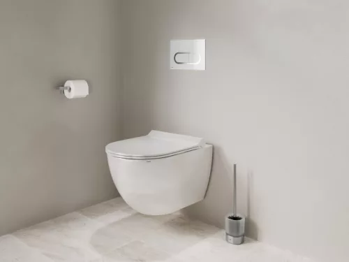 Ravak Chrome CR II 411.00CR WC-kefe tartállyal, króm