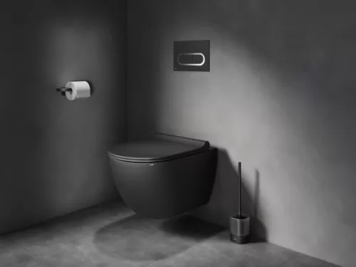 Ravak Chrome CR II 400.20BLM WC-papír-tartó, matt fekete