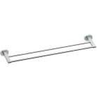Ravak Chrome dupla törölközőtartó 65 cm CR 320.00 X07P193 rajza