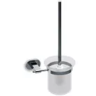 Ravak Chrome fali WC kefe matt üveg króm CR 410.00 X07P196 rajza