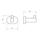 Ravak Chrome egyes fogas CR 110.00 X07P320