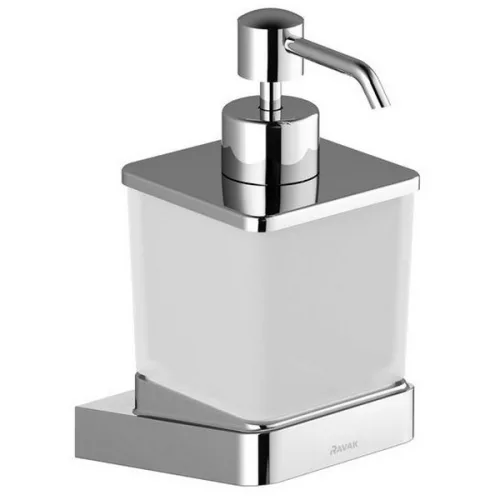 Ravak 10° folyékony szappan adagoló TD 231.00 matt üveg króm X07P323 rajza