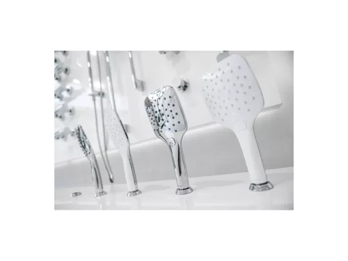 Ravak Kézizuhany Air, 3 funkcióss 120mm 958.10CR/WH, króm/fehér