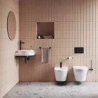 Ravak 10° WC papír tartó TD 400.20BL, fekete