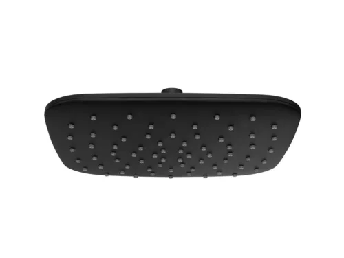 Ravak Esőztető zuhanyfej ABS, szögletes, 250mm 983.20BL, fekete