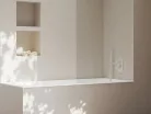 Ravak Zuhanygégecső 150 cm műanyag 913.12WV, White Velvet
