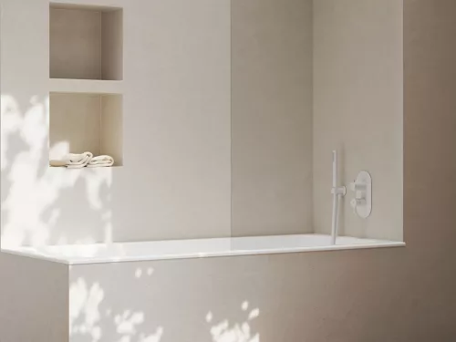 Ravak Zuhanygégecső 150 cm műanyag 913.12WV, White Velvet